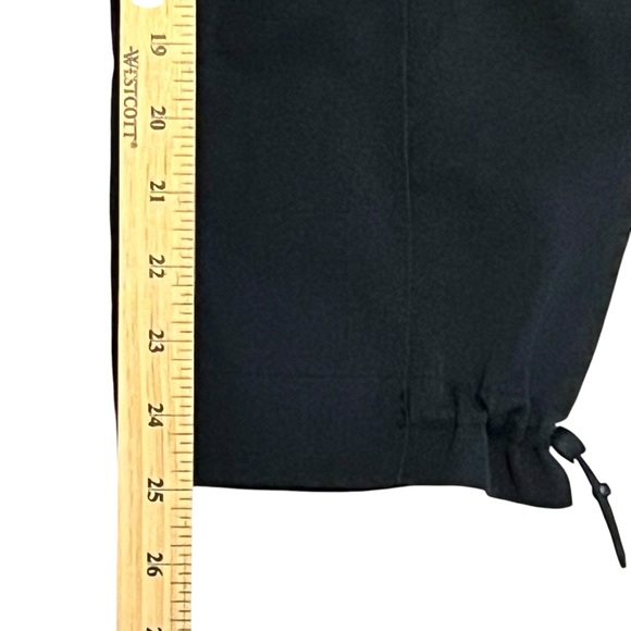 Lululemon Cotton-Blend Twill Trouser 7/8 Length Black 27 - Picture 13 of 15